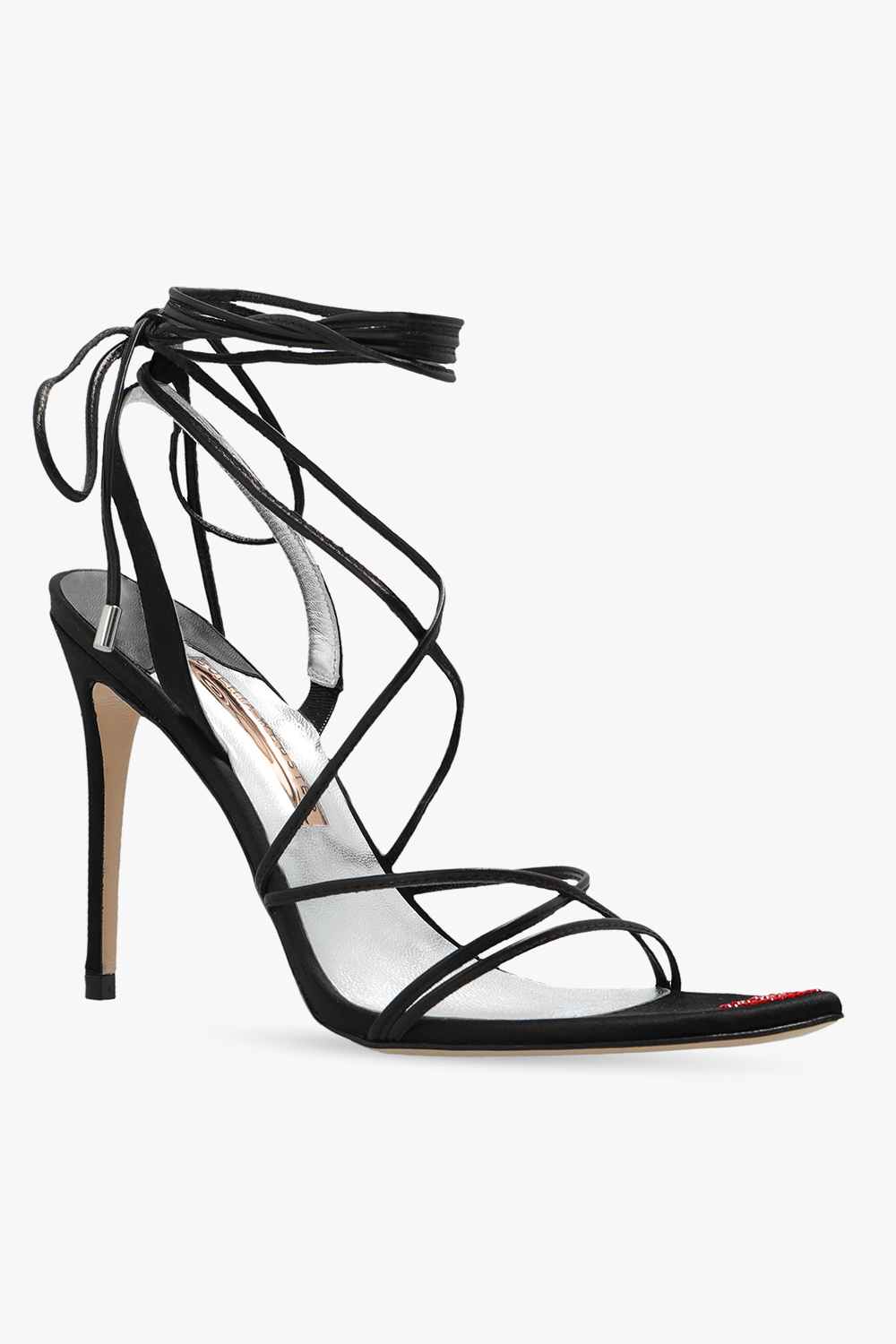 【関税込み】Sophia Webster ブラック Amora ヒール Sneakers J09182 S Black 09B - Black 'Amora' stiletto pumps